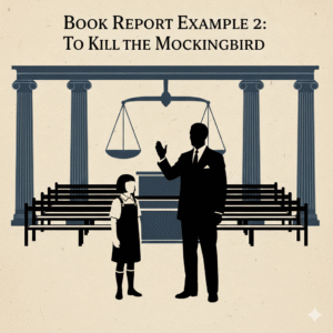 book report example. 